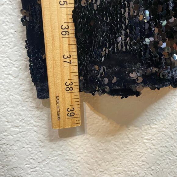 Chicos Sequin Bell Sleeve 3/4 Sleeve Holiday Party Dress Size 2 (Large) NWT - Picture 4 of 7